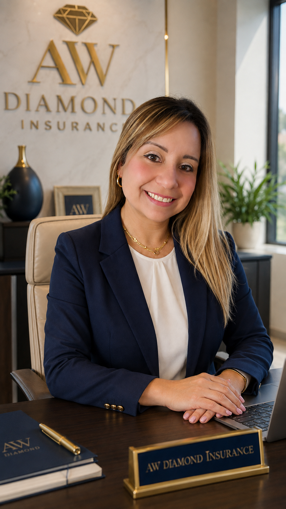 Marian Hernández, agente de seguros de Salud